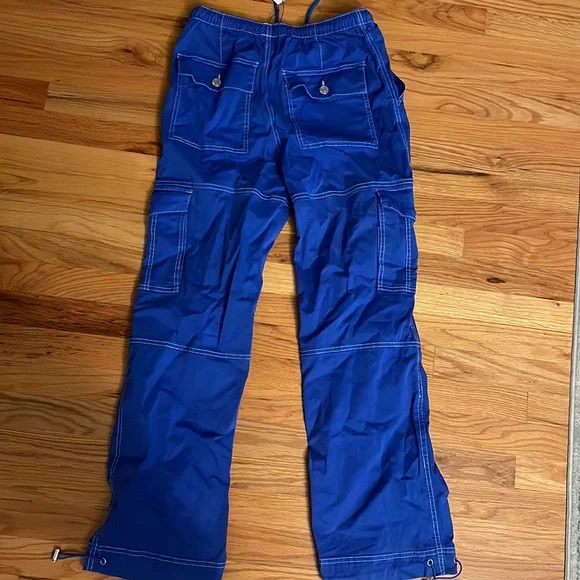 Blue Cargo pants - Picture 2 of 4
